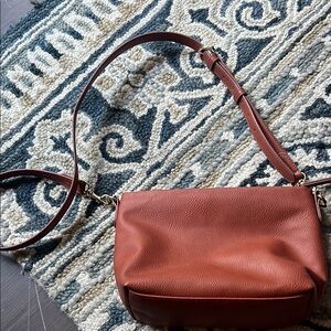 Universal Thread Brown Faux Leather Crossbody